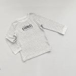 بلوز آستین بلند پسرانهCUDDLES (18تا24ماه)(برند جورج)
